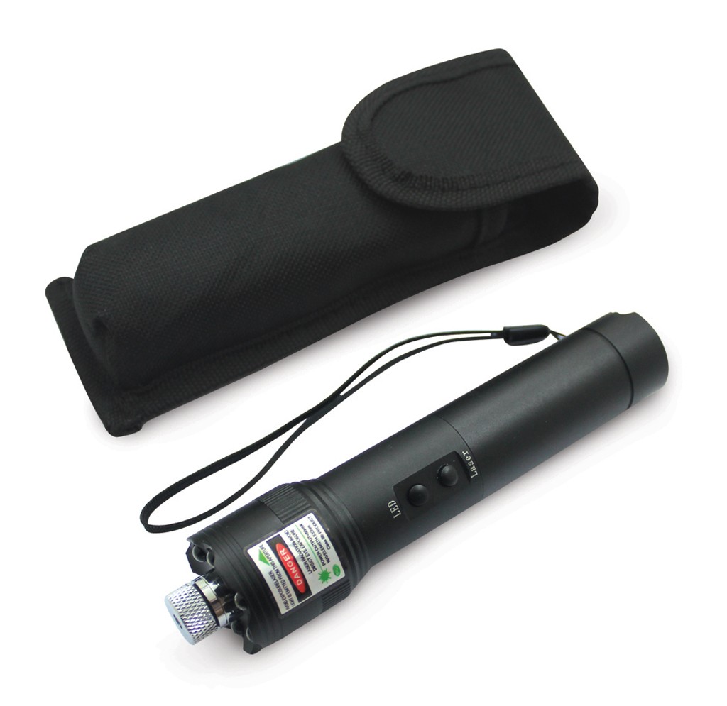 Led ışıklı Yeşil Lazer