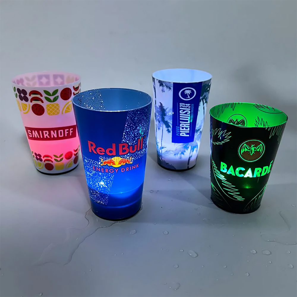  Led Işıklı Bardak