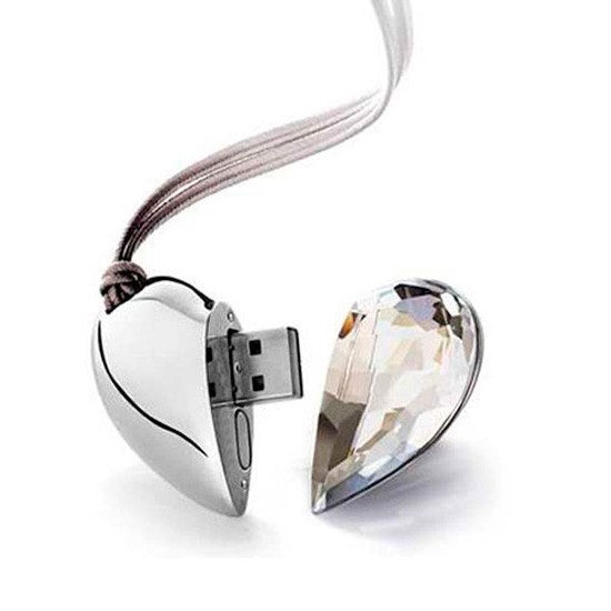 Swarovski Taşlı Usb